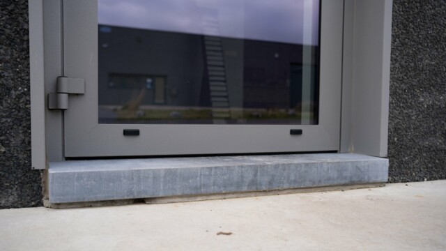 pierre bleue extérieur Tablette porte pierre bleue